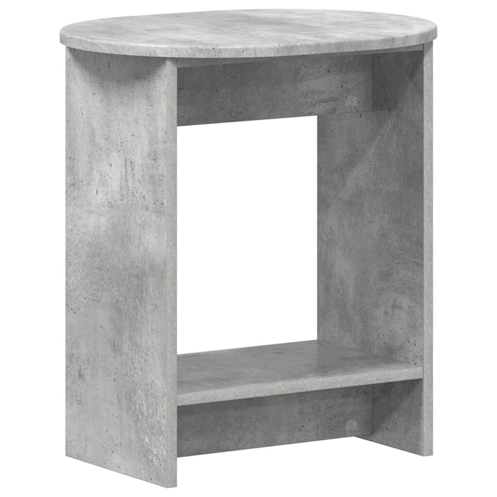 Sivupöytä Betoni Harmaa 50 x 39,5 x 55 cm Käsitelty puu