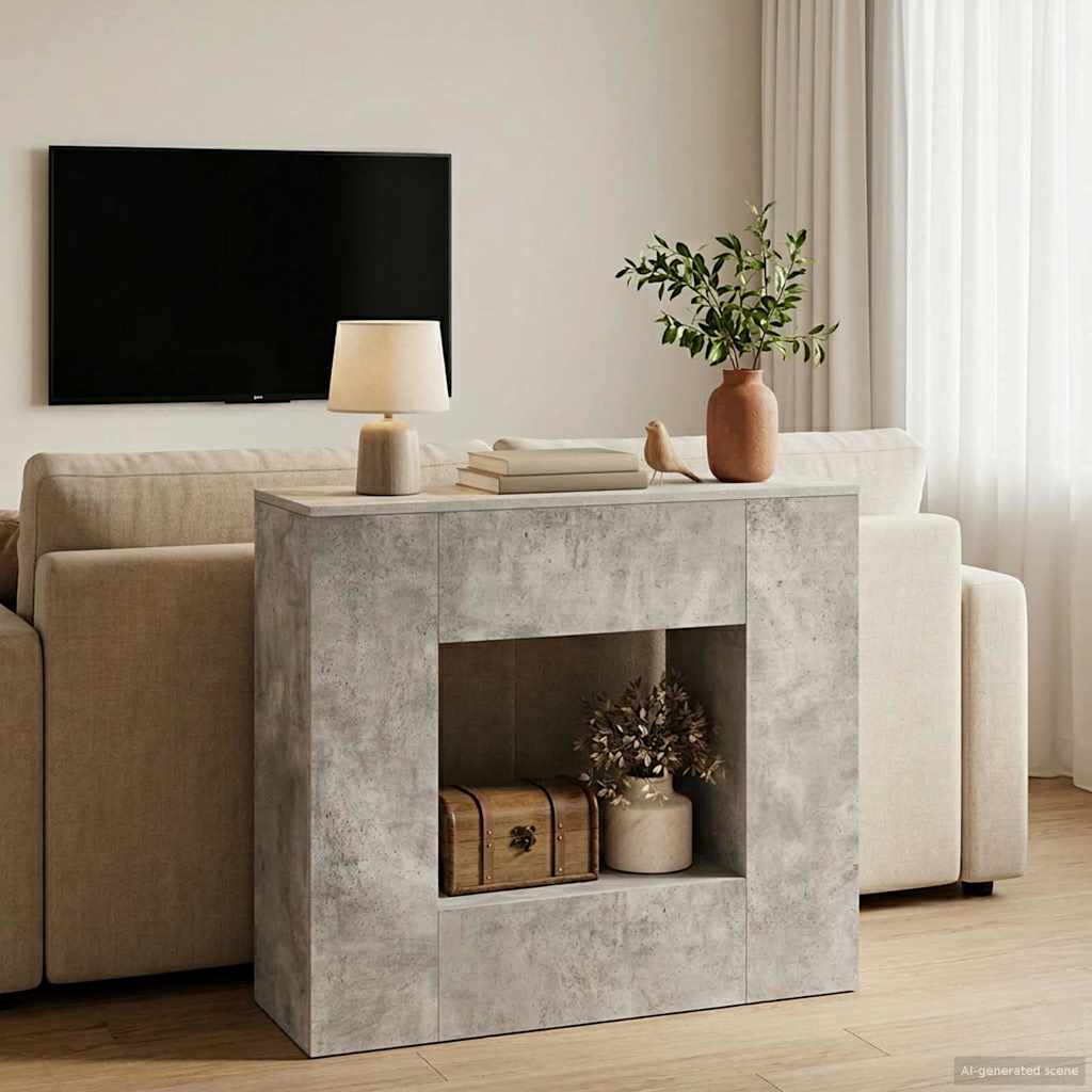Betoni Harmaa 82 x 29 x 74 cm