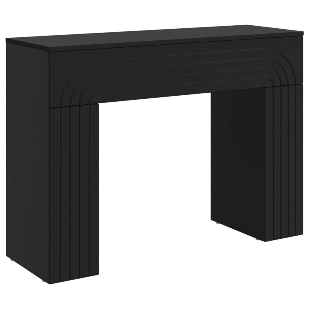 Sohvapöytä Musta 102 x 35 x 75 cm Tekninen puu