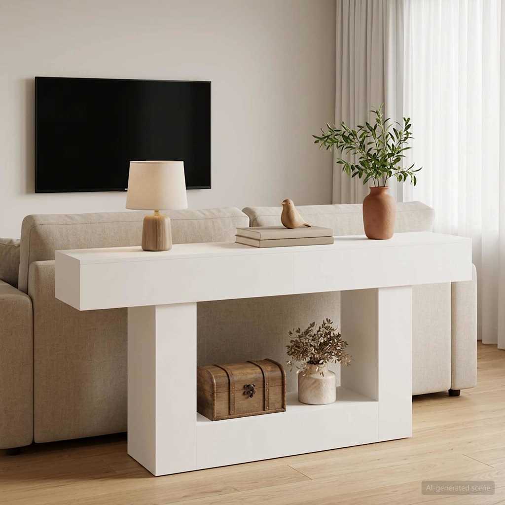 Valkoinen 160 x 30 x 74 cm
