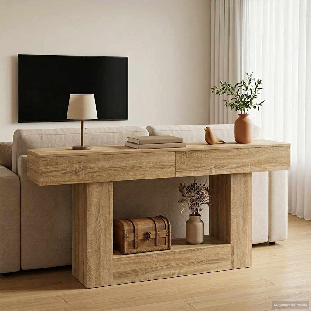 Sonoman tammi 160 x 30 x 74 cm