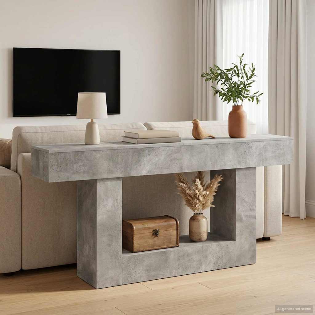 Betoni Harmaa 160 x 30 x 74 cm