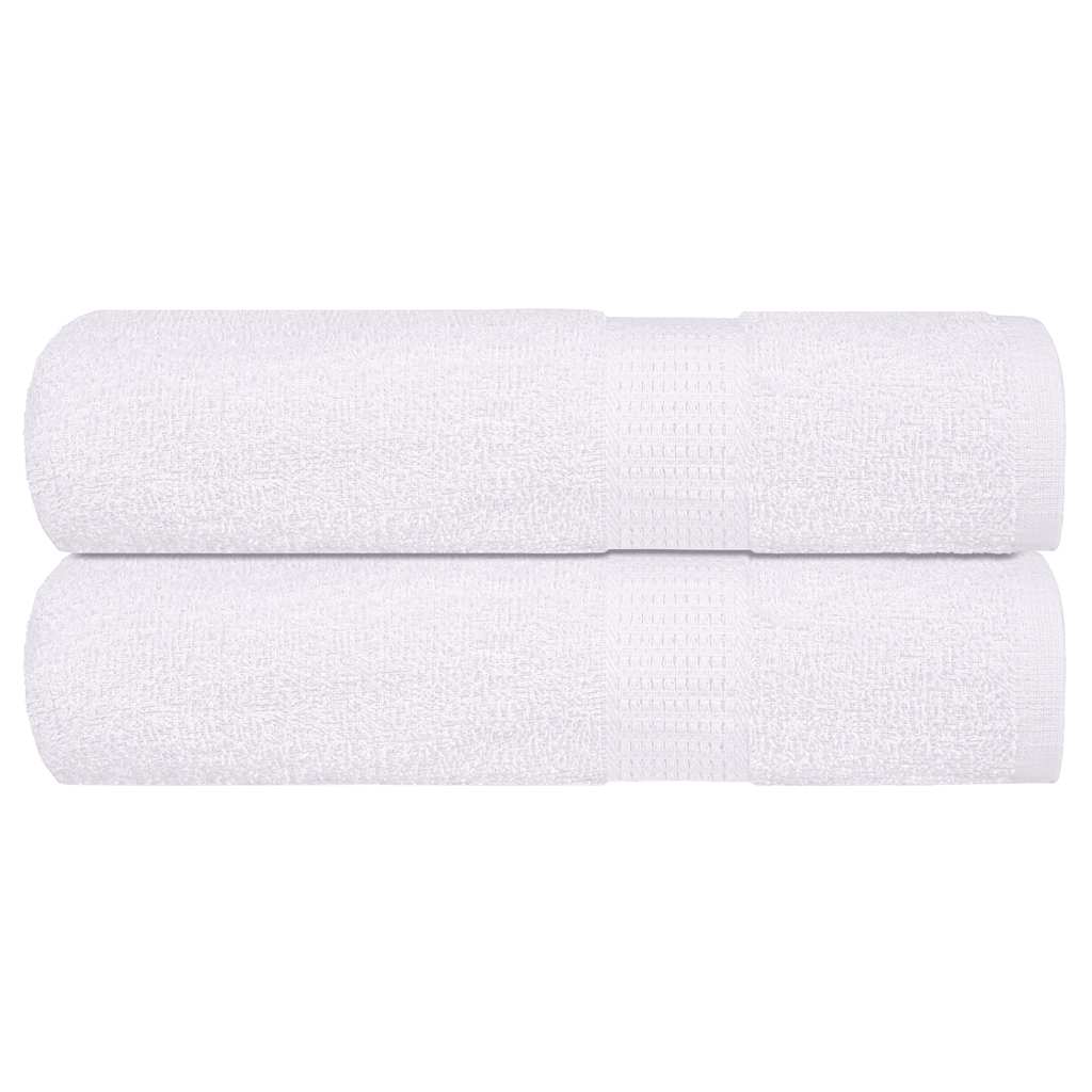 Käsipyyhkeet SAMPAKONEN 2 kpl Valkoinen 50x100 cm 360 gsm