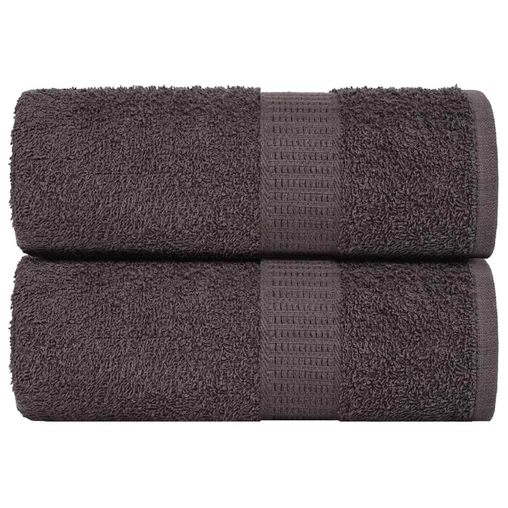 Vieraspyyhkeet SAMMAKO 2 kpl Antrasiitti 30x50 cm 360 gsm