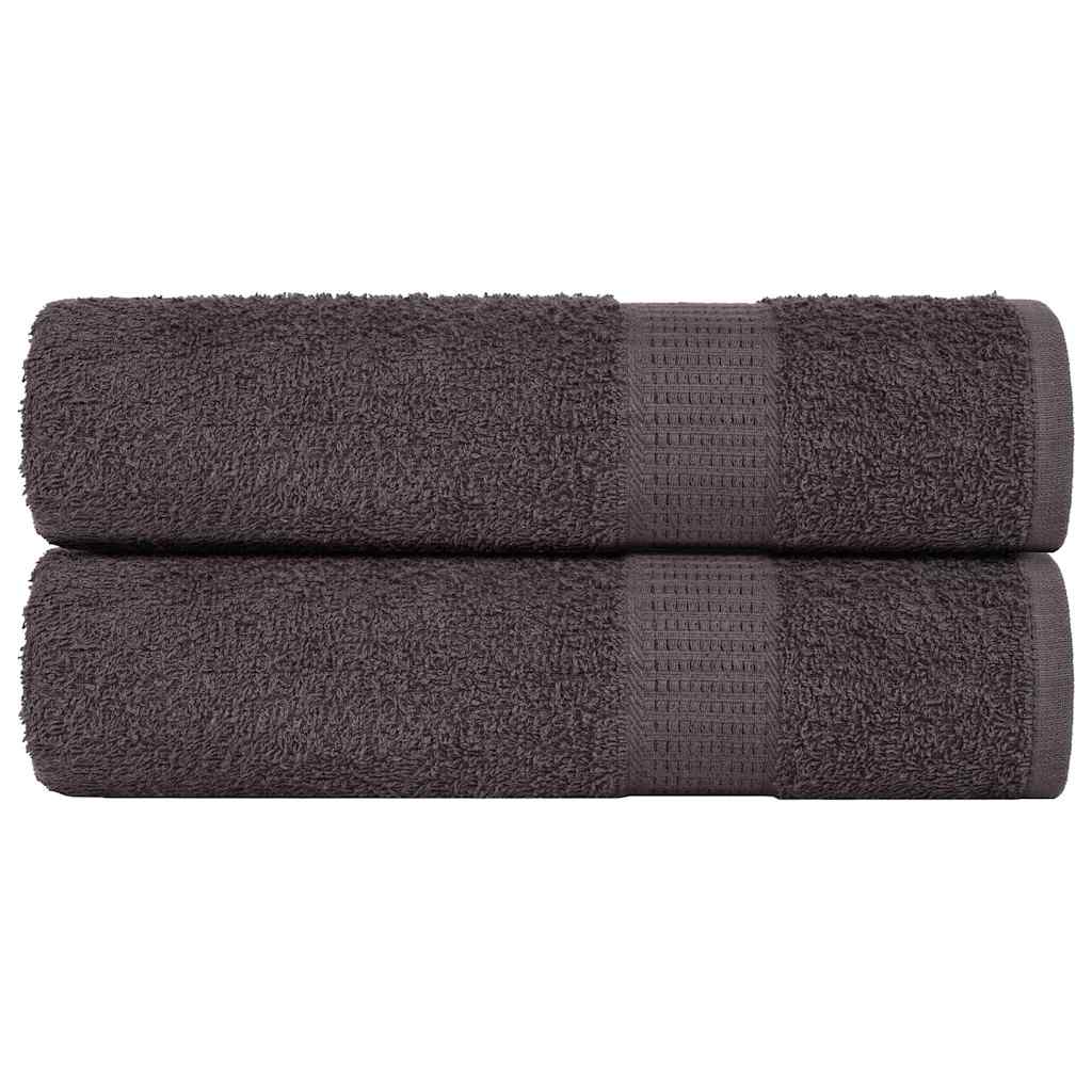Suihkupyyhkeet SAMMAKO 2 kpl antrasiitti 70x140 cm 360 gsm