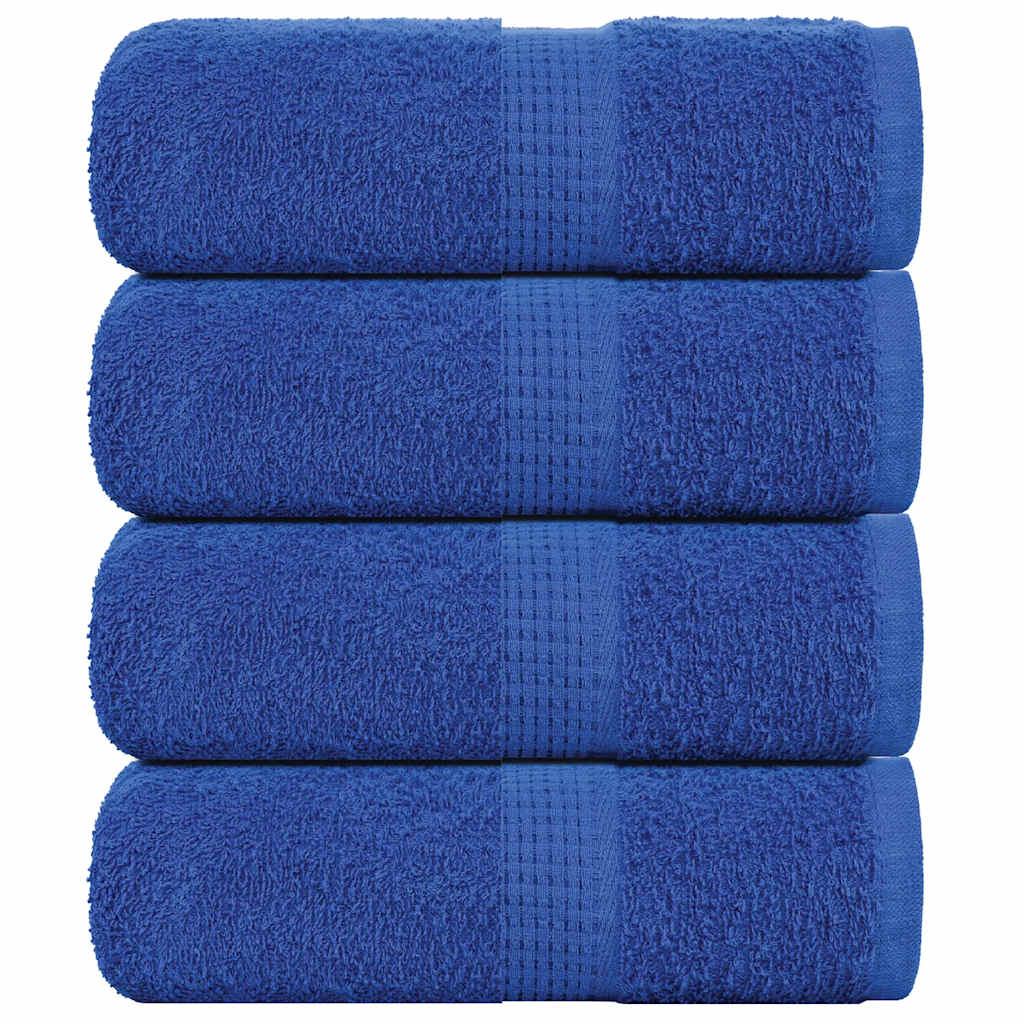 Pesupyyhkeet SAMPAKKO 4 kpl sininen 30x30 cm 360 gsm