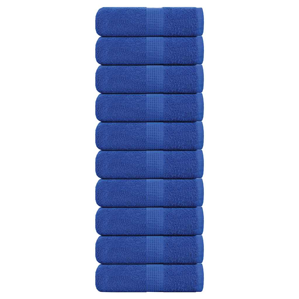 Vieraspyyhkeet SAMMAKO 10 kpl Sininen 30x50 cm 360 gsm