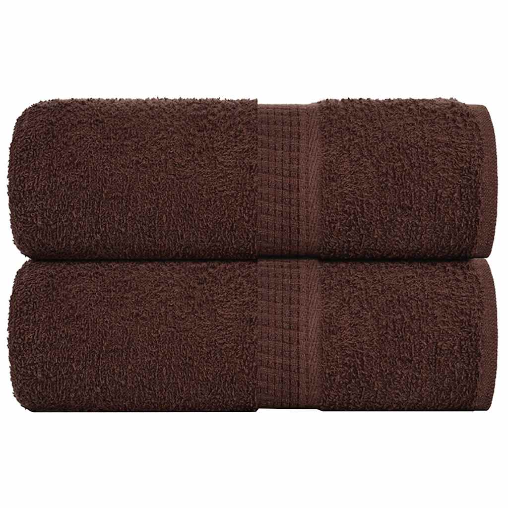 Pesupyyhkeet SAMPAKKO 2 kpl Ruskea 30x30 cm 360 gsm
