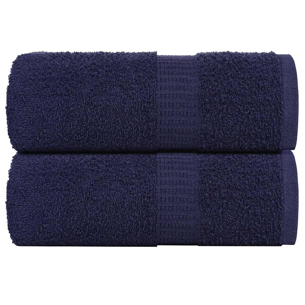 Vieraspyyhkeet SAMMAKO 2 kpl tummansininen 30x50 cm 360 gsm