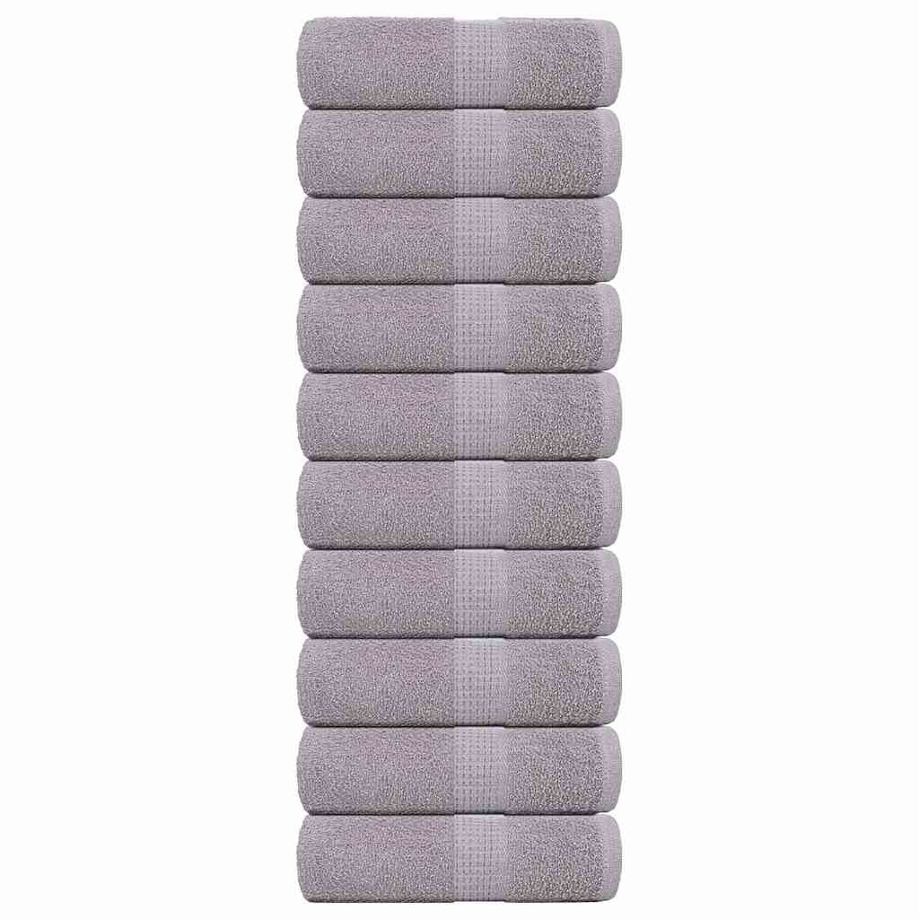 Vieraspyyhkeet SAMMAKO 10 kpl Harmaa 30x50 cm 360 gsm