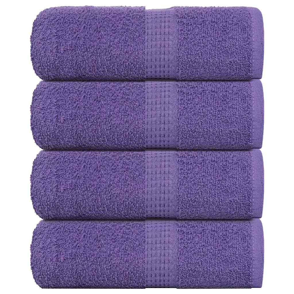 Pesupyyhkeet SAMMAKO 4 kpl violetti 30x30 cm 360 gsm