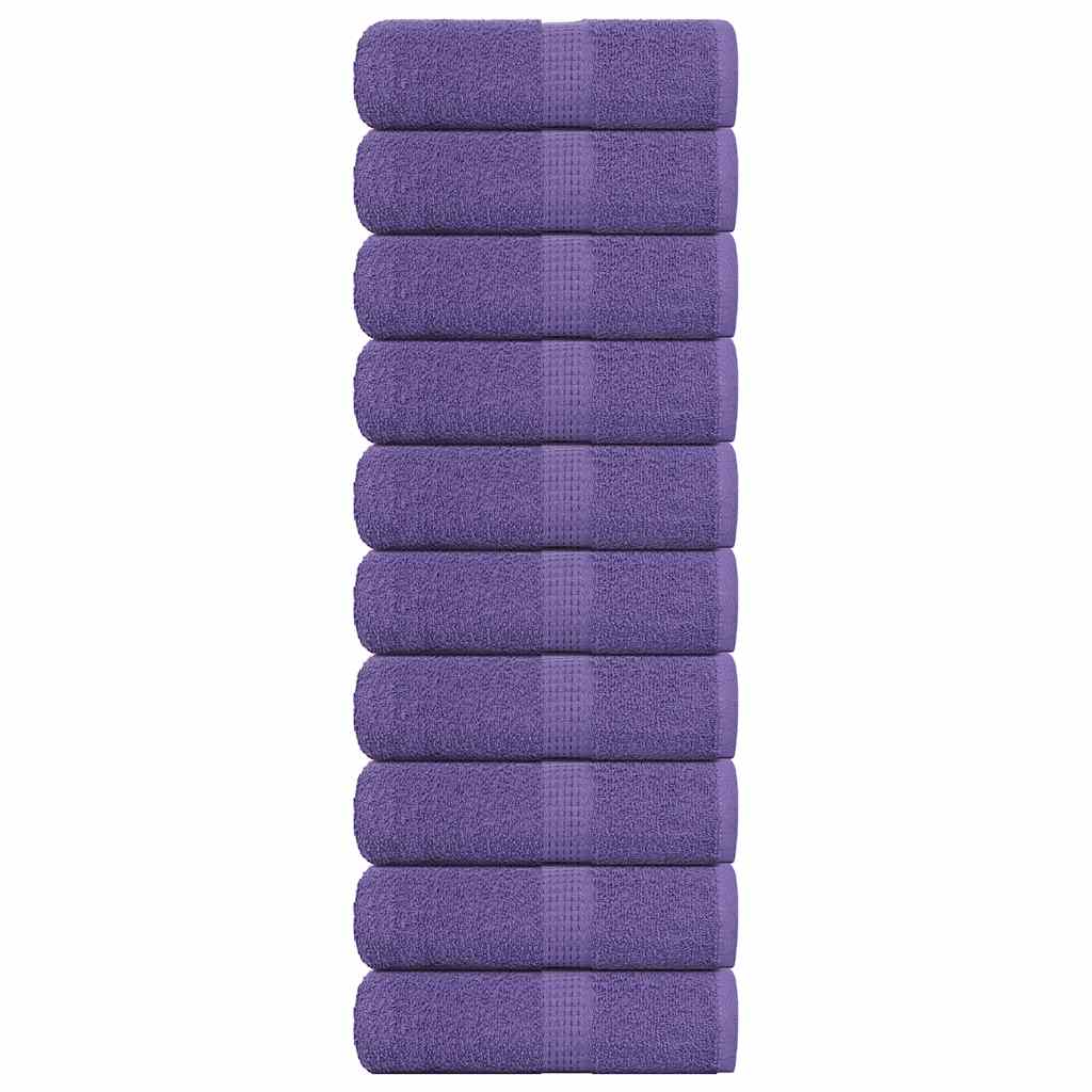 Vieraspyyhkeet SAMMAKO 10 kpl violetti 30x50 cm 360 gsm