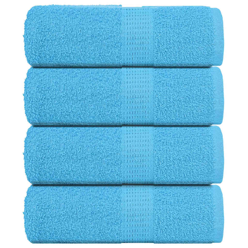 Pesupyyhkeet SAMMAKO 4 kpl turkoosi 30x30 cm 360 gsm