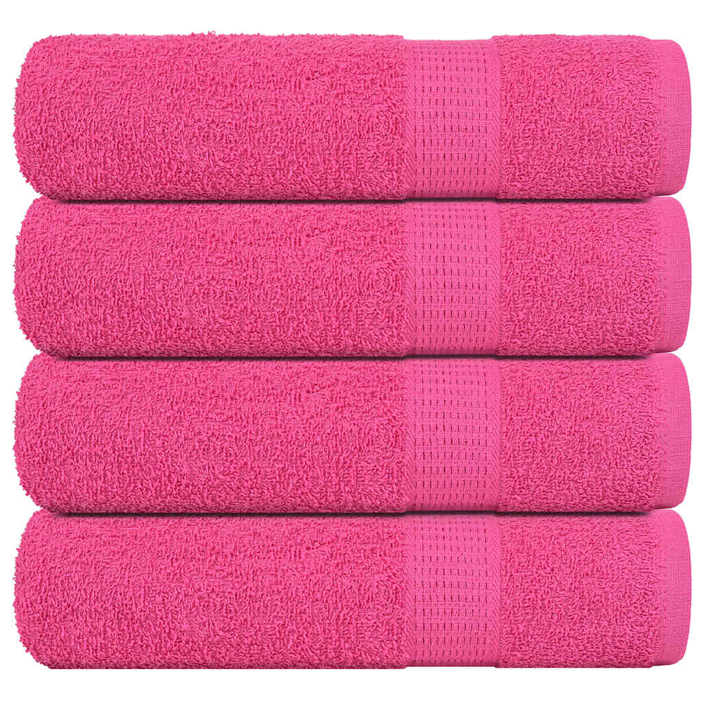 suihkupyyhkeet FROGN 4 kpl Pinkki 70x140 cm 360 gsm