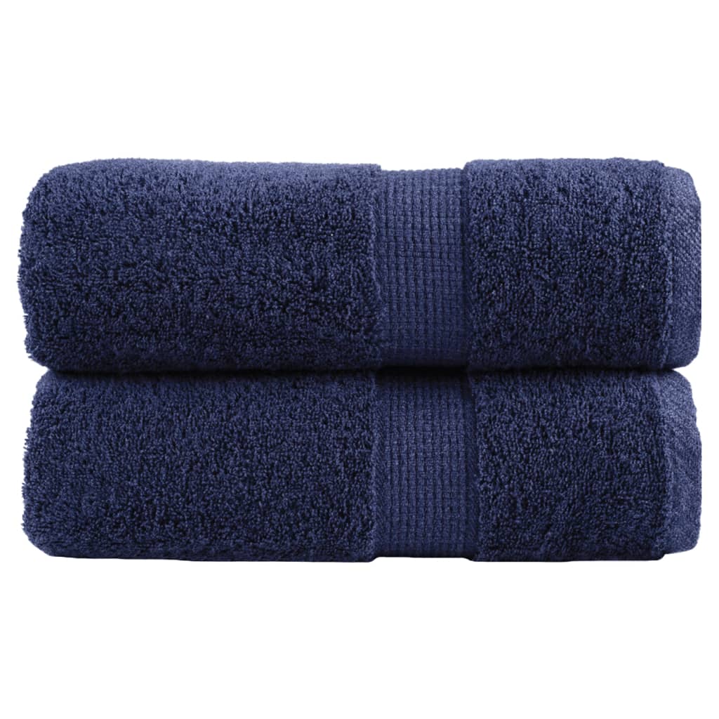 Premium-pesupyyhkeet SOLUND 2 kpl tummansininen 30x30 cm 600 gsm