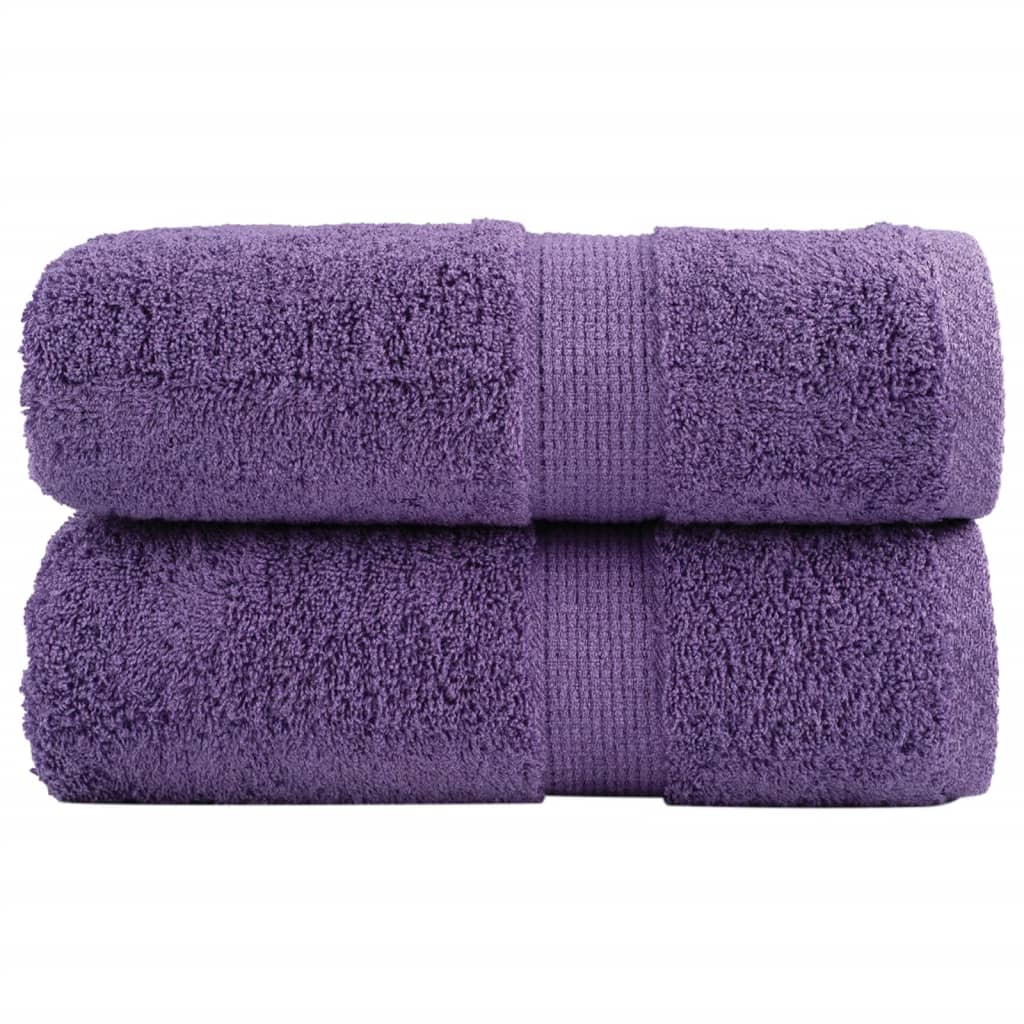 Premium-pesupyyhkeet SOLUND 2 kpl violetti 30x30 cm 600 gsm