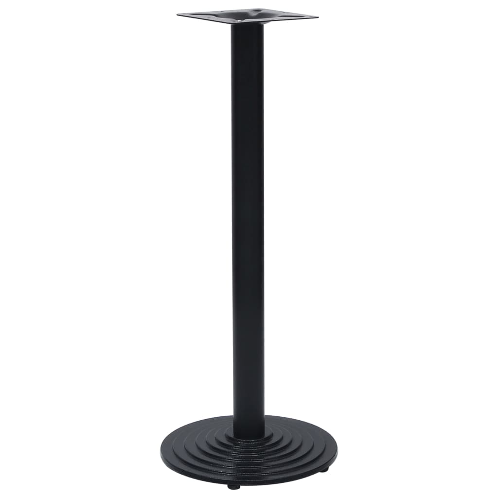 Bistropöydän jalka musta Ø43x107 cm valurauta