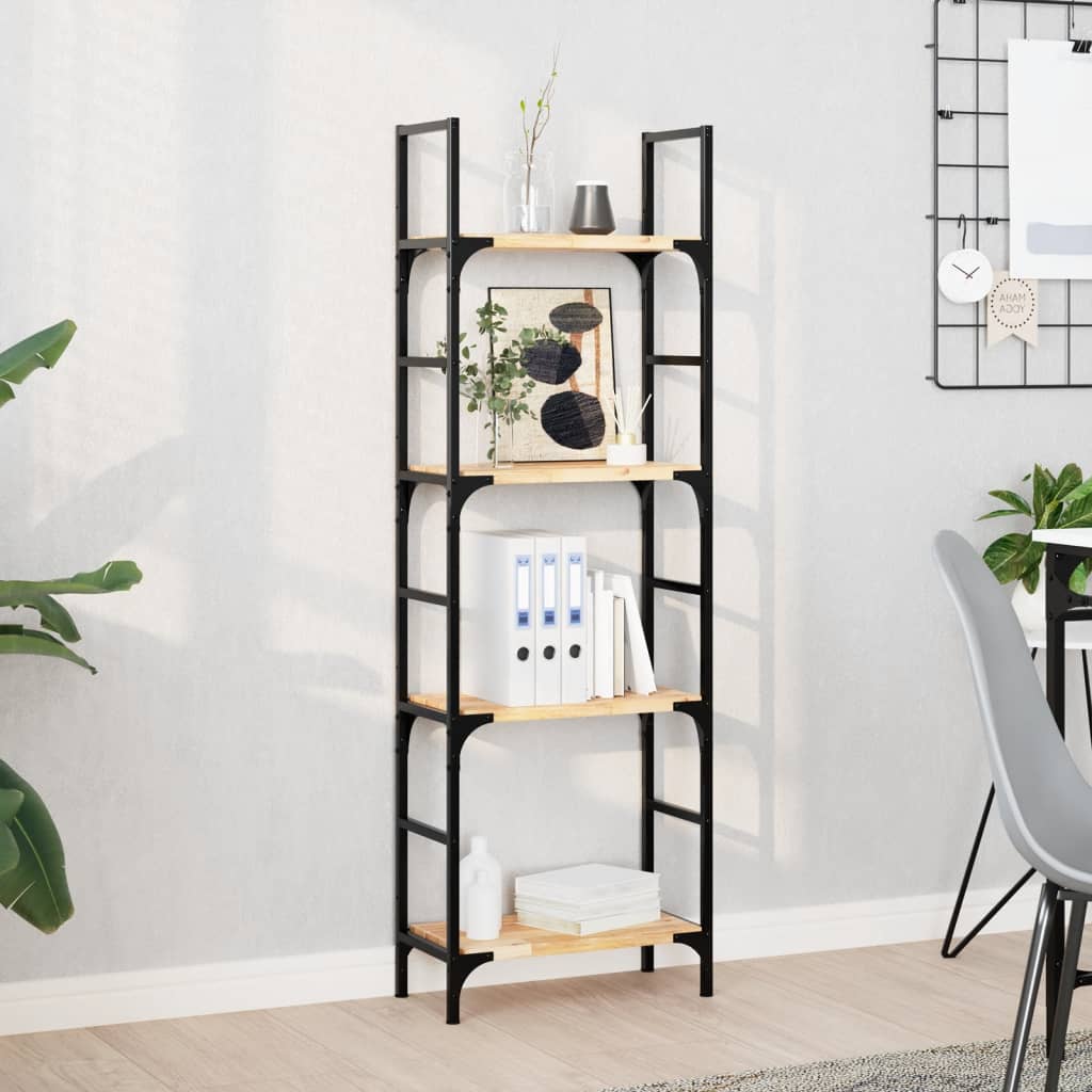 Kelluvat hyllyt 2 kpl 60x20x2 cm käsittelemätön massiivipuu akaasia