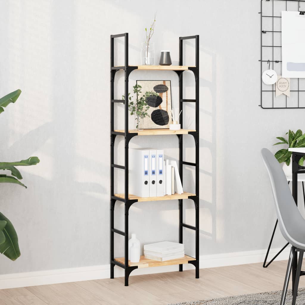 Kelluvat hyllyt 3 kpl 60x20x2 cm käsittelemätön massiivipuu akaasia