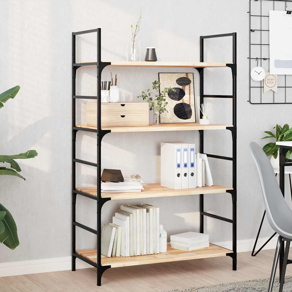 Kelluvat hyllyt 3 kpl 80x40x2 cm käsittelemätön massiivipuu akaasia