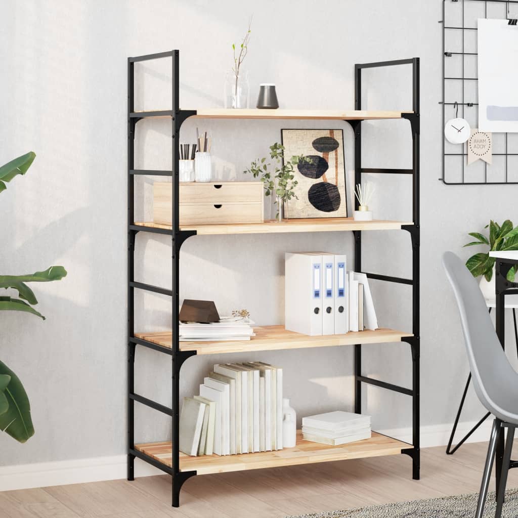 Kelluvat hyllyt 3 kpl 100x40x2 cm käsittelemätön massiivipuu akaasia