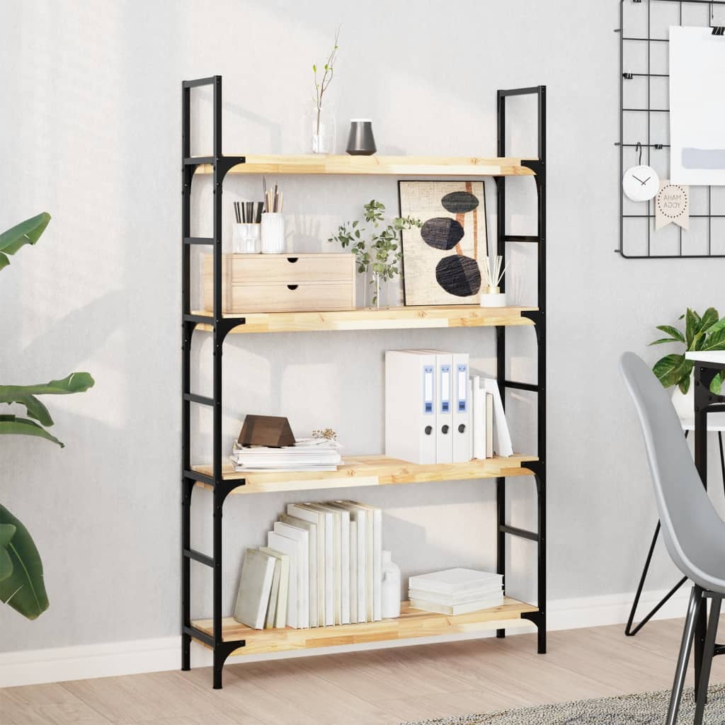 Kelluva hylly 80x20x4 cm käsittelemätön massiivipuu akaasia