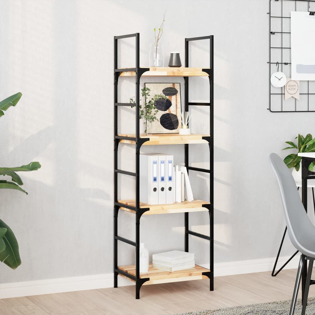 Kelluvat hyllyt 3 kpl 60x30x4 cm käsittelemätön massiivipuu akaasia