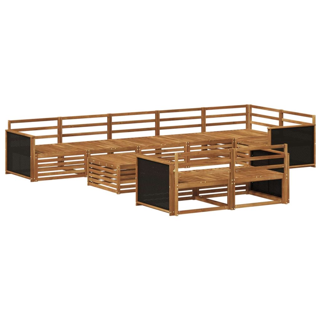 Ulkosohvakokoelma 9 pcs