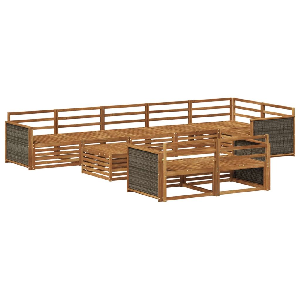 Ulkosohvakokoelma 9 pcs