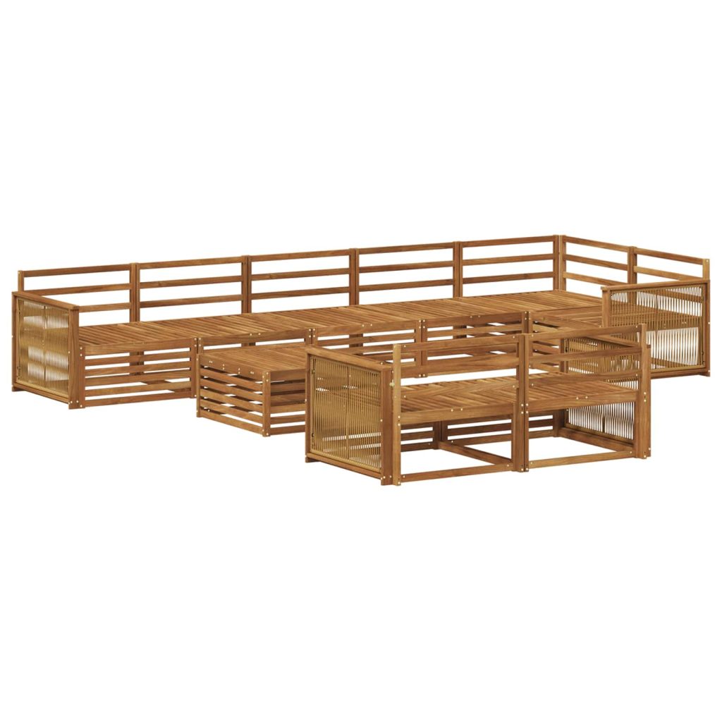 Ulkosohvakokoelma 9 pcs