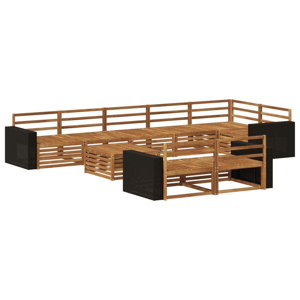 Ulkosohvakokoelma 9 pcs