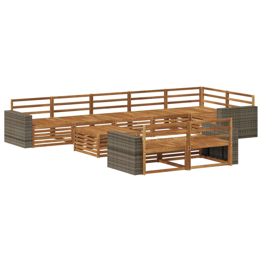 Ulkosohvakokoelma 9 pcs