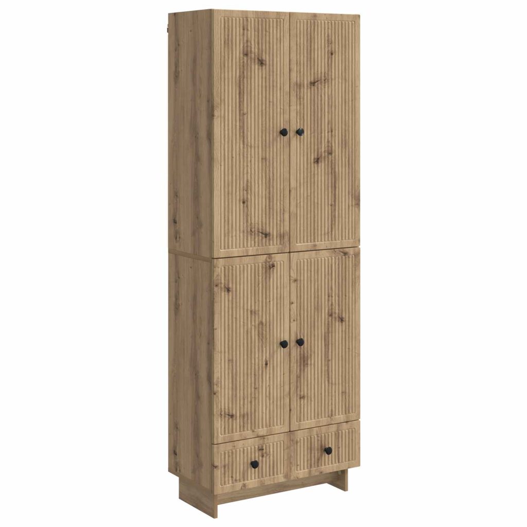 Kaappisarja 2 pcs Artisaanitammi 66 x 34,5 x 95 cm Tekninen puu