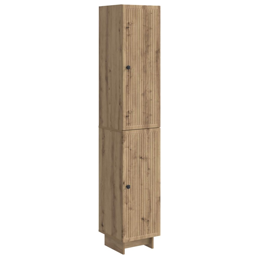 Kaappisarja 2 pcs Artisaanitammi 34,5 x 33 x 90 cm Tekninen puu
