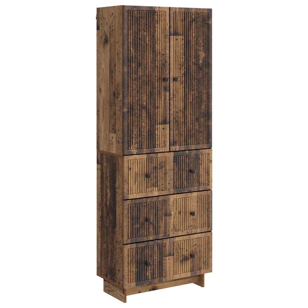 Kaappisarja 2 pcs 66 x 34,5 x 90 cm Tekninen puu