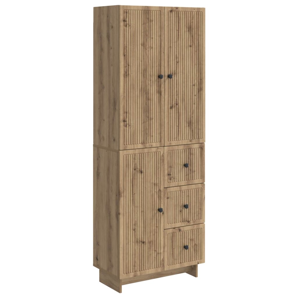 Kaappisarja 2 pcs 66 x 34,5 x 90 cm Tekninen puu