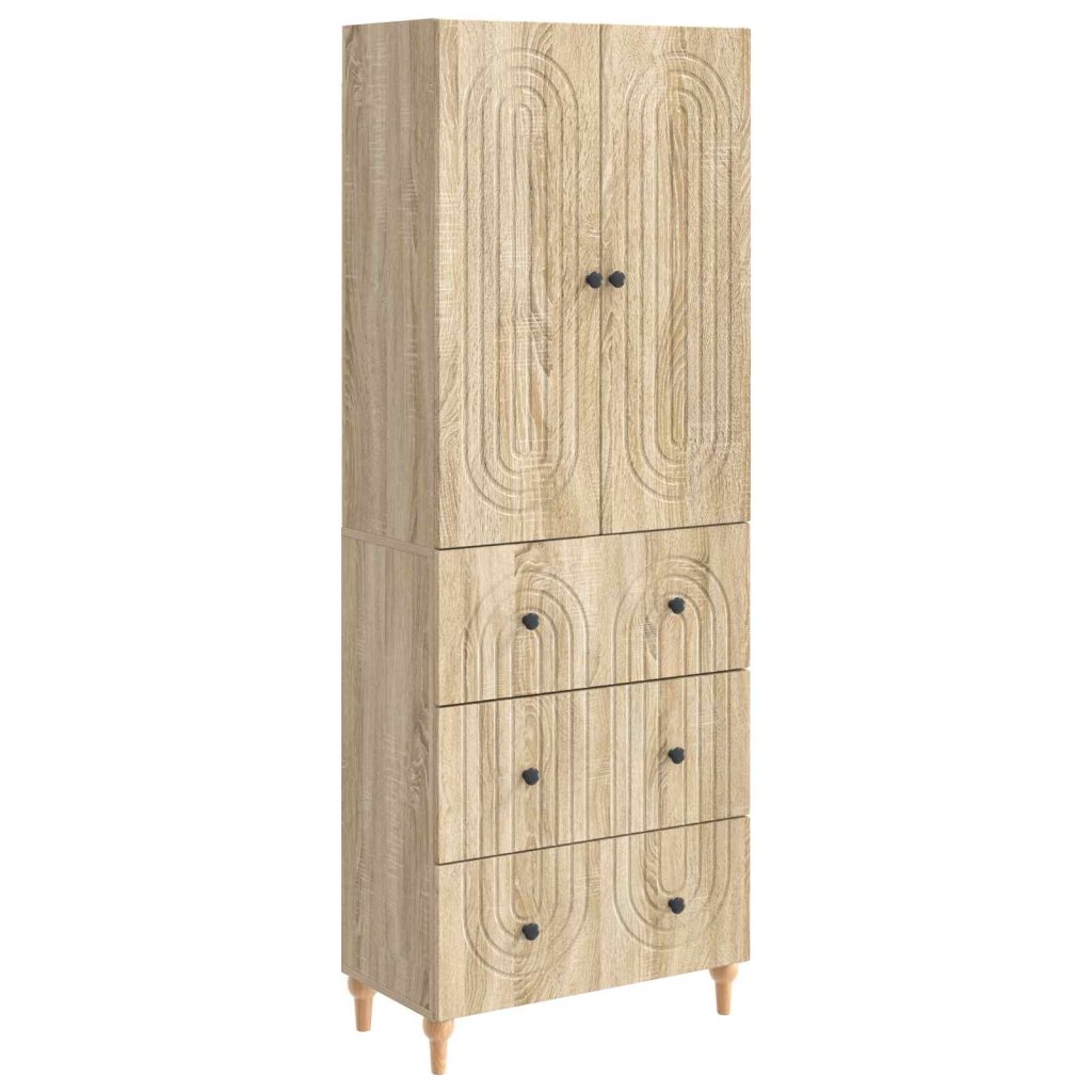 Kaappisarja 2 pcs 66 x 34,5 x 90 cm Tekninen puu