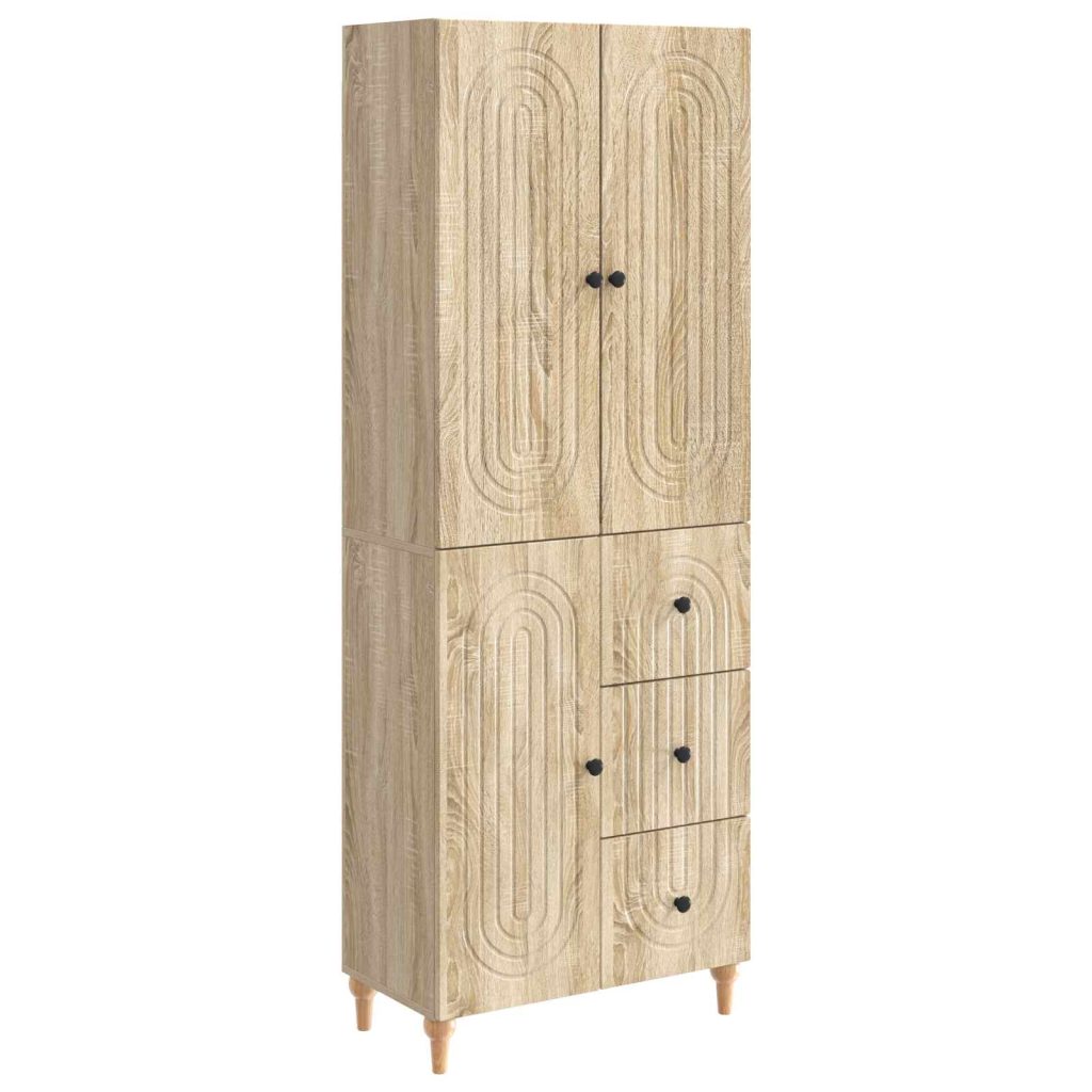 Kaappisarja 2 pcs 66 x 34,5 x 90 cm Tekninen puu