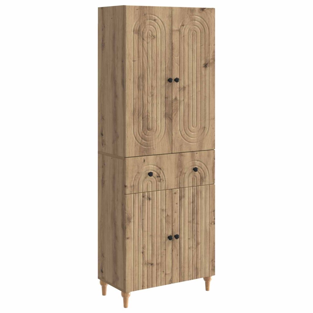 Kaappisarja 2 pcs 66 x 34,5 x 90 cm Tekninen puu