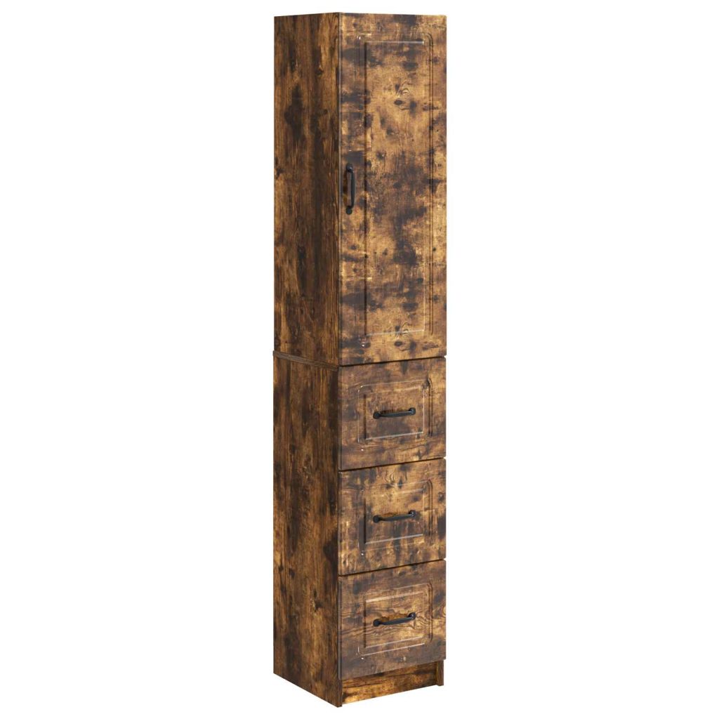 Kaappisarja 2 pcs Savutammi 33 x 34,5 x 87 cm Tekninen puu