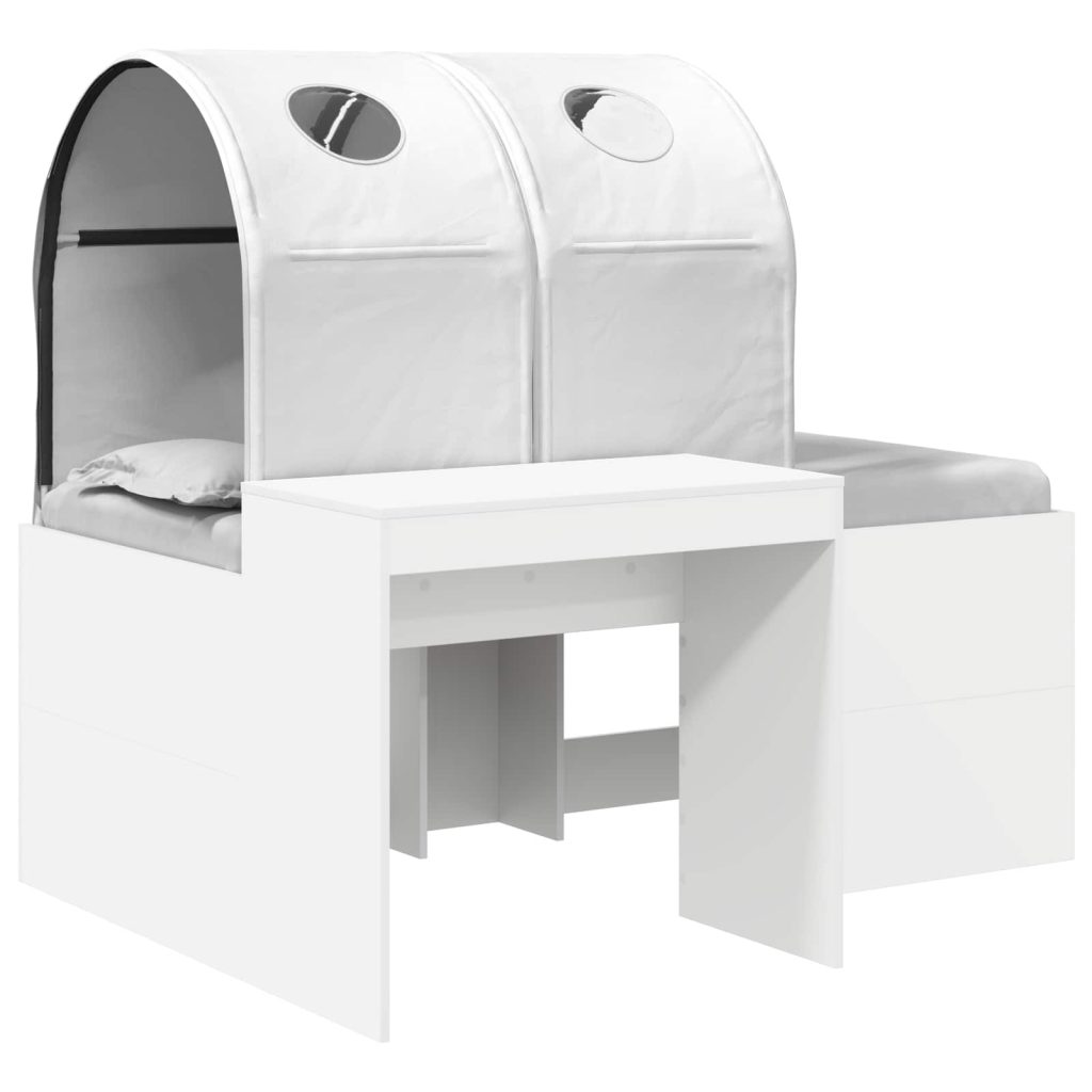 Sänky Tunnelilla 4 pcs Artisian Tammi ja Valkoinen Tekninen puu