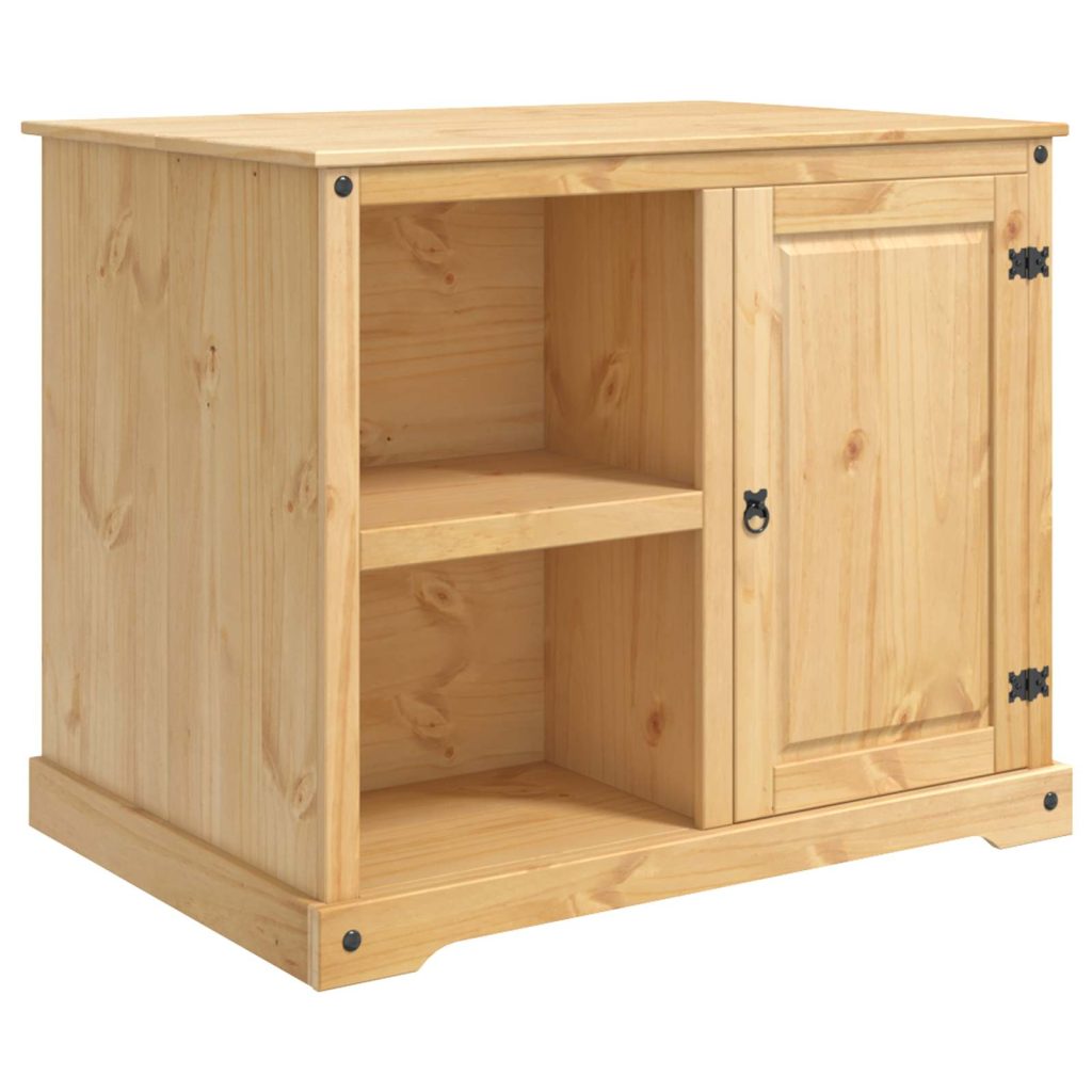 Keittiövaunu 2 pcs Hunajavaha 112 x 77 x 91,5 cm Massiivipine