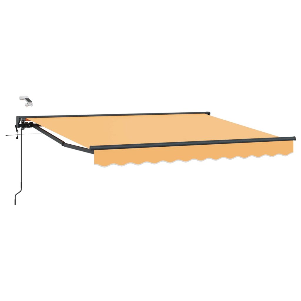 Sähkökäyttöinen Vedettävä Varjo Hiekka 2,5 x 2 m