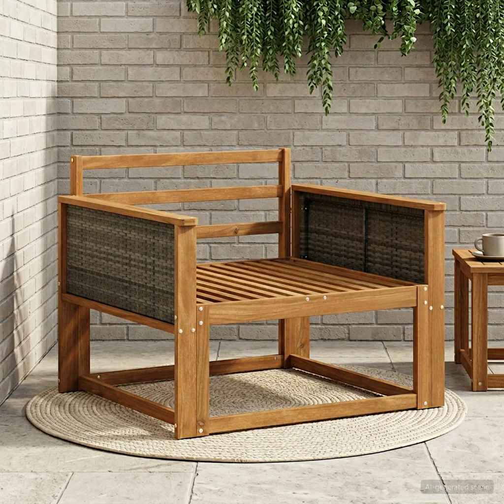 Ulkotilan keskisohva Tiheä akasiapuu Luonnollinen