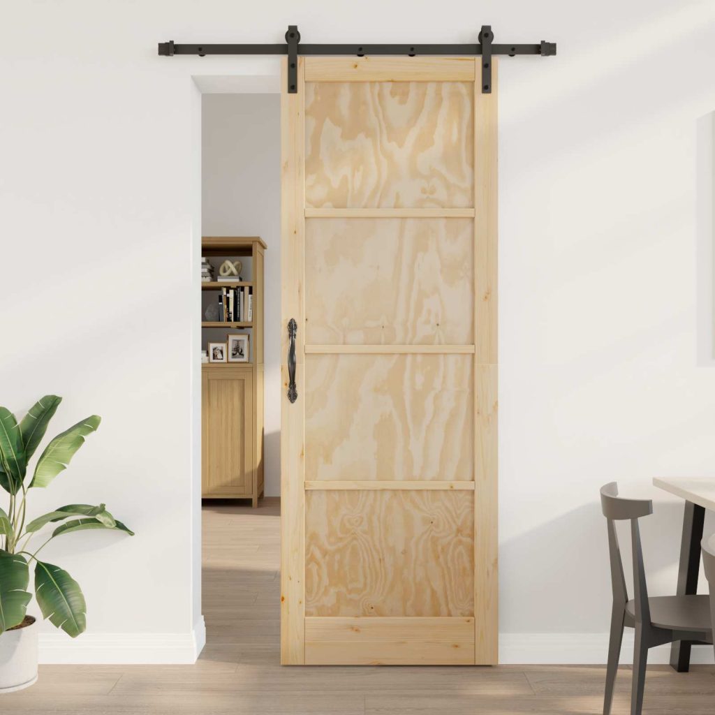 Liukuovi Luonnollinen 83 x 232 cm Täysi mänty