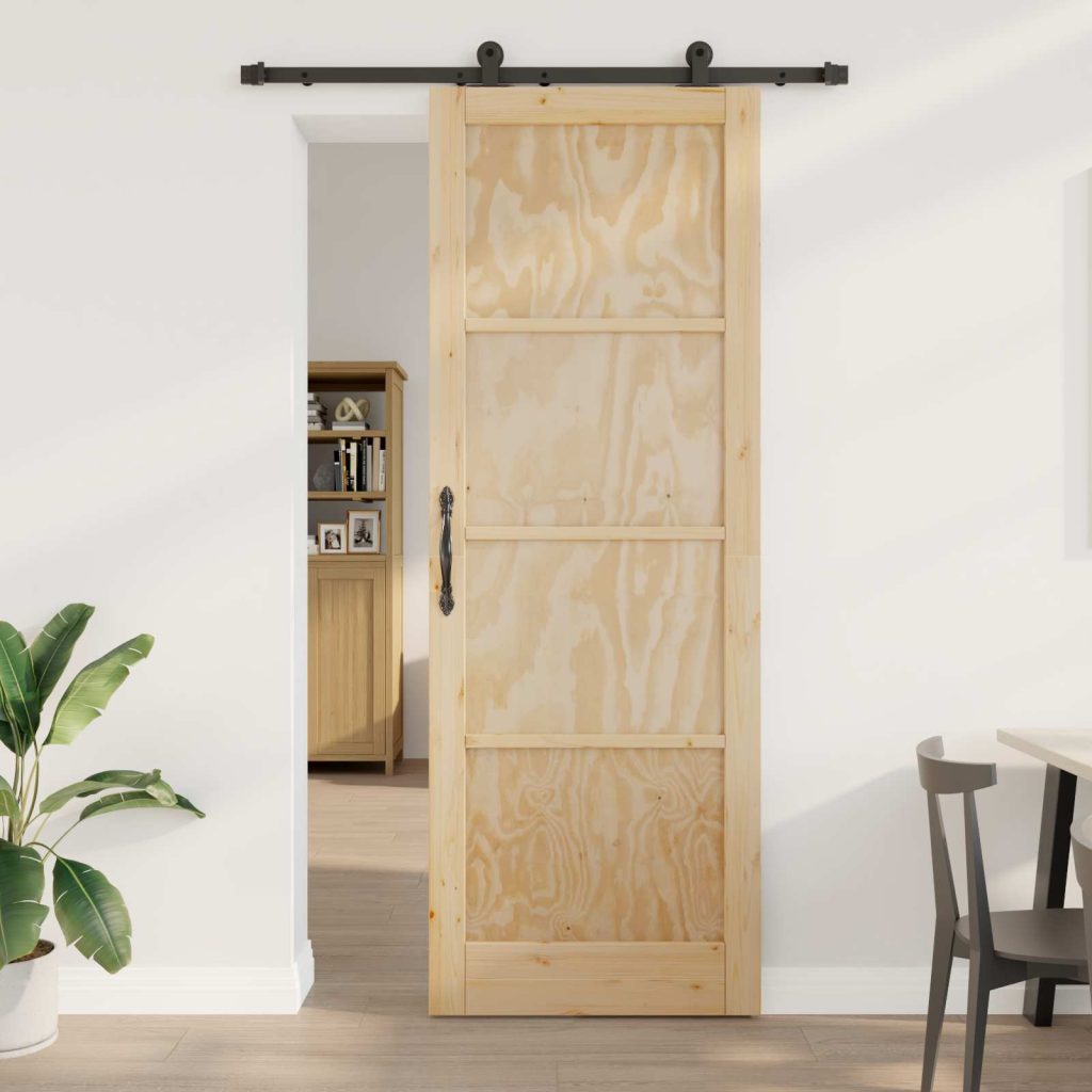 Liukuovi ORKDAL Luonnollinen 83 x 232 cm Täysi mänty