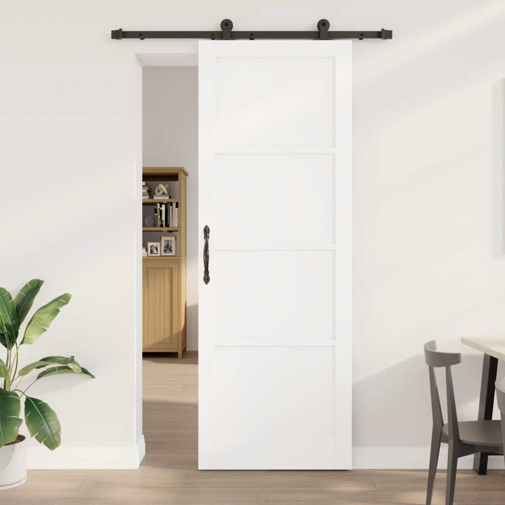 Liukuovi ORKDAL valkoinen 83 x 232 cm Täysi mänty