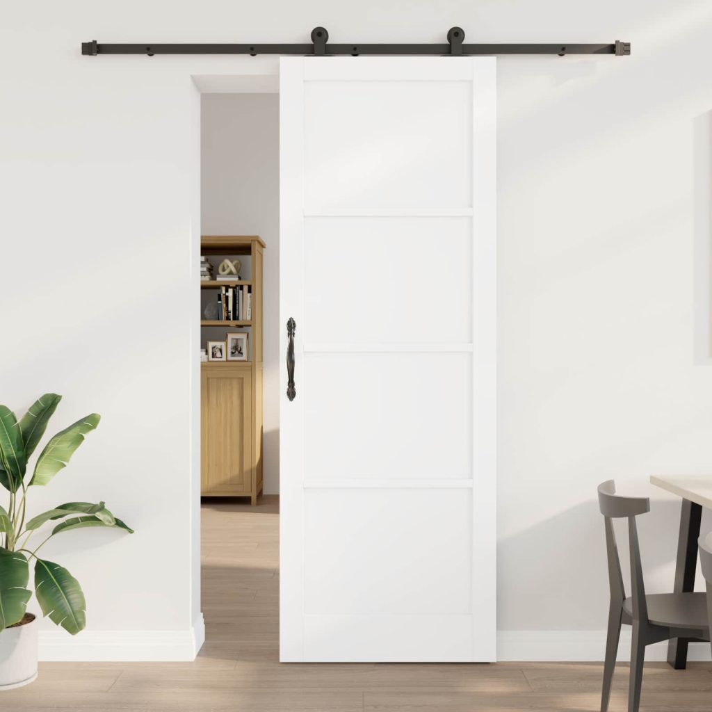 Liukuovi ORKDAL valkoinen 83 x 232 cm Täysi mänty