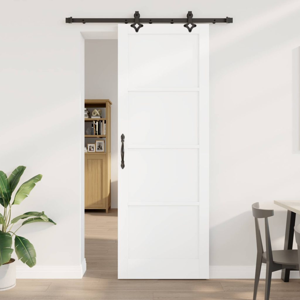 Liukuovi ORKDAL valkoinen 83 x 232 cm Täysi mänty