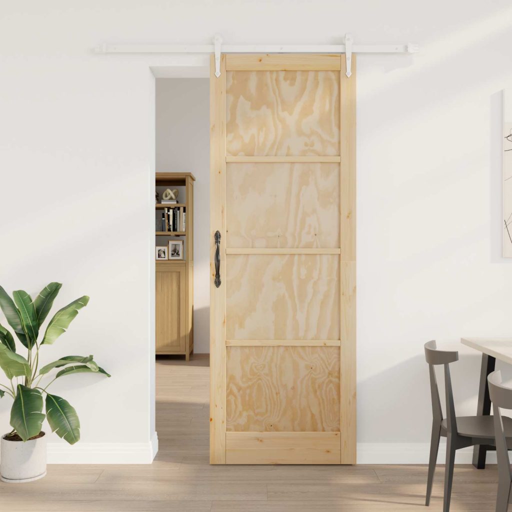 Liukuovi ORKDAL Luonnollinen ja valkoinen 83 x 232 cm